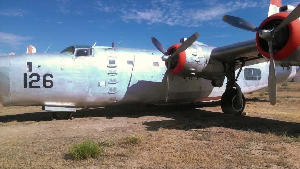 PB4Y-2 Privateer firefighter 126 at the Museum of Flight & Aerial Firefighting in Greybull, Wyoming